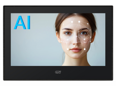 Монитор видеодомофона с 7" с AI-функциями